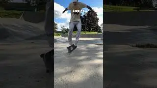 How to Safely master the Old School Varial #beginnerskateboarder #skateboarding