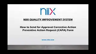 How to Send for Approval CAPA Form