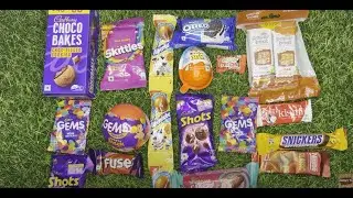 🎁 Opening Gems, Paper Boat, Lollipop, Fuse & Choco Bakes etc🍫✨ Sweet Treats Unboxing & ASMR Fun