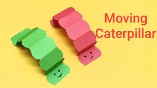 How to make a Moving paper caterpillar