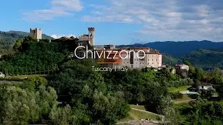 Ghivizzano Tuscany 4K Drone Footage | Aerial Views of a Medieval Italian Village