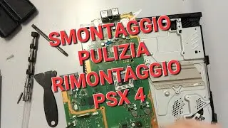 Complete disassembly, cleaning, and reassembly tutorial for the PlayStation 4
