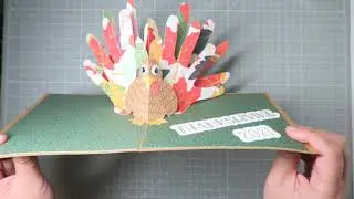 Thanksgiving Turkey Pop Up Card