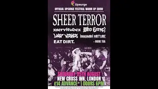 Sheer Terror Live at New Cross Inn: Upsurge Festival 2018