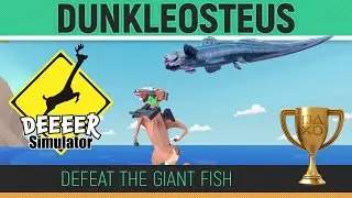 DEEEER Simulator - Giant Fish Boss Fight 🏆 Trophy / Achievement Guide - Dunkleosteus