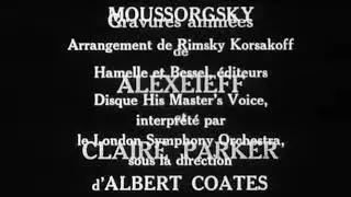 Une nuit sur le mont chauve (1933) / Alexander Alexeieff, Claire Parker
