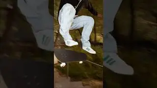 Switch big heel 🤍🌲 #skateboardingtrick