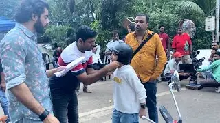 Bts vlog with Krushal Ahuja 🎬 #shoot #bts #krushalahuja #binddii #jhanak #vlog #mustwatch #onset 