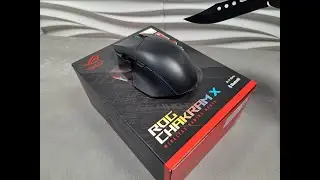 Asus ROG Chakram X Wireless Gaming Mouse Unboxing - ASMR