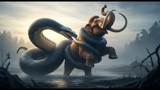 Titanoboa vs Mammoth: The Battle Between the Giant Snake and Mammuthus