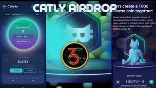 CATLY AIRDROP | FREE 500 $CATLY TOKEN | MEME AIRDROP | SIGN UP FOR CATLY