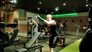 Mick Lea Training Session at House of Pain in Barnsley