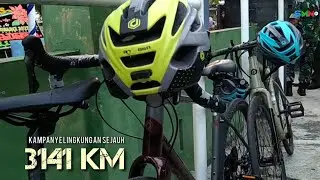 Kampanye lingkungan Sabang Jakarta 3141 kilometer, Touring The Rising Tide Stop Wariskan Sampah