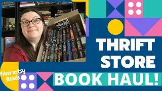 Fiberartsy Reads: Thrift Store Book Haul!