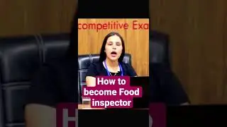How to become food inspector #chandigarhacademy