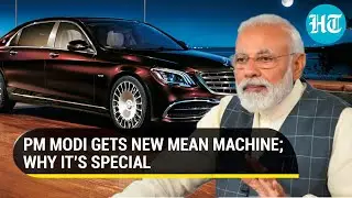 PM Modi now rides ₹12-cr Mercedes-Maybach S650. It's bullets and blast proof I Key Details