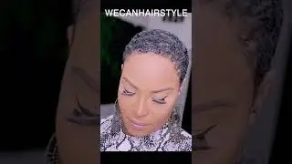 change a style #fyp #foryou  #blackwomenhairstyle #shorthairstyles #waterwaves #cuthairstyle