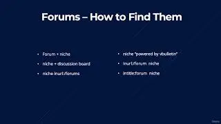 8  Link Building Strategy 03   Forums