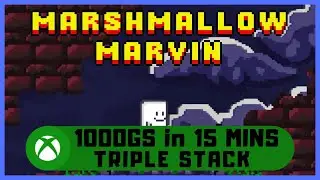 Marshmallow Marvin #Xbox Achievement Walkthrough - 1000GS in 15 Mins - Triple Stack