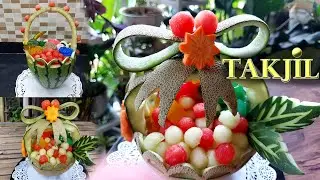Garnish buah