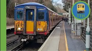 Trains at Box Hill & Westhumble