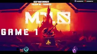 INVICTUS GAMING vs BEASTCOAST MDL CHENGDU MAJOR MAIN EVENT
