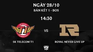 SKT vs. RNG | Semifinals Day 1 | 2017 World Championship | SK telecom T1 vs Royal Never Give Up