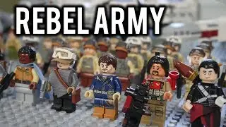 My LEGO Star Wars Rebel/Resistance Army! - Summer 2018 Edition [80+ Figures, X-Wing, Kessel Falcon]