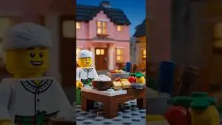 exciting show in Bakung village #lego #stopmotion