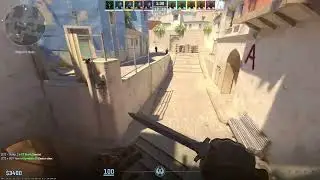 CS2 CT to T spawn B entrance smoke