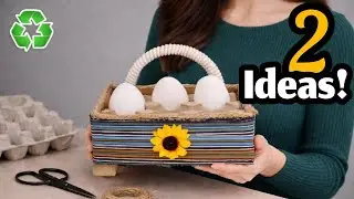 ♦️Super Beautiful but Low-Cost! 5 Best DIY Space-Saving Craft Ideas from Waste Material ♻️#2026 
