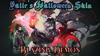 Blazing Demon - Valir's Halloween Skin | MLA Gameplay