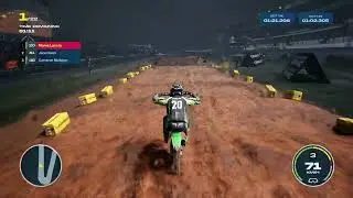 Monster Energy Supercross 6 Race in the rain Daytona - AI Hard - PC