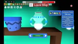 Unlocking Hydroponic planter!!! [ BSS ]