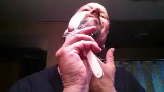 Straight Razor Shave 44 - Boker Silver Steel - Savile Row 3324 - Maggard's London Barbershop