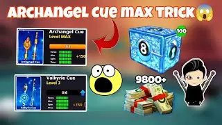 8 Ball Pool || Archangel Cue Piece Trick 2024 🤯 Archangel Cue Max || 100+ Legendary Box Opening 🔥