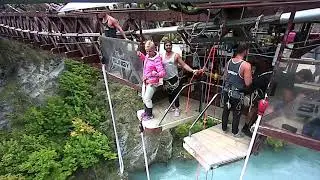 Bungy Jumping at Kawarau Bridge, New Zealand