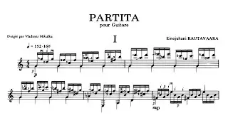 Einojuhani Rautavaara - Partita for Guitar
