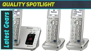 Panasonic KX-TGE263S Link2Cell: The Best Bluetooth Cordless Phone with Answering Machine