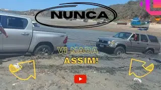 PAJERO TR4 EM CANOA QUEBRADA! QUE AVENTURA... HILUX SW4 ATOLADA . SER&Aacute; QUE SAIU?? @PARCEIROSOFFROAD