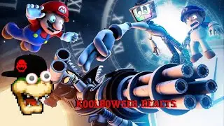 Реакция KoolBowser на SMG4: War Of The Fat Italians 2025