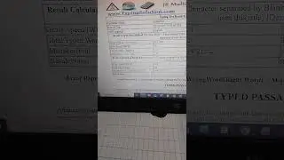 junior assistant typing test speed test hindi english typing #junior #juniorassistant #upsssc