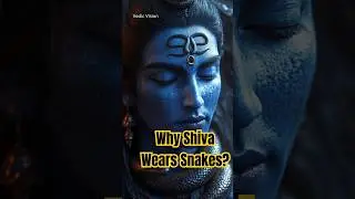 Why Shiva Wears Snakes? The Mystery Unfolded! #ancientwisdom #ytshorts