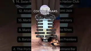 TOP 14 NYC COCKTAIL BARS?