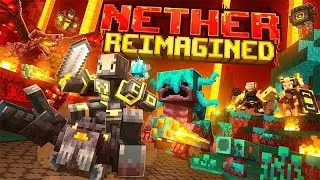 EXPLORING THE NETHER DIMENSION GONE WRONG! / MINECRAFT SURVIVAL SERIES EP 10 