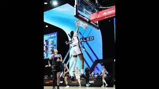 🔥 DUNK by Dominique Malonga | Unrivaled Breeze BC women's basketball WNBA #shorts #short #basketball