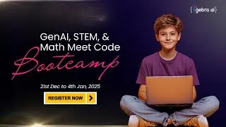 GenAI, STEM & Math Meet Code Bootcamp - Dive In Now!