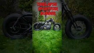 BOBBER Full Timelapse Build &diams;️ Harley-Davidson Sportster 1200