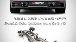 AKRAPOVIC 992 Exhaust