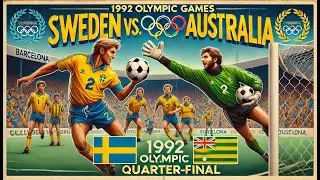 Sweden vs. Australia | Full Match | 1992 Olympic Games Quarter-Final First Half